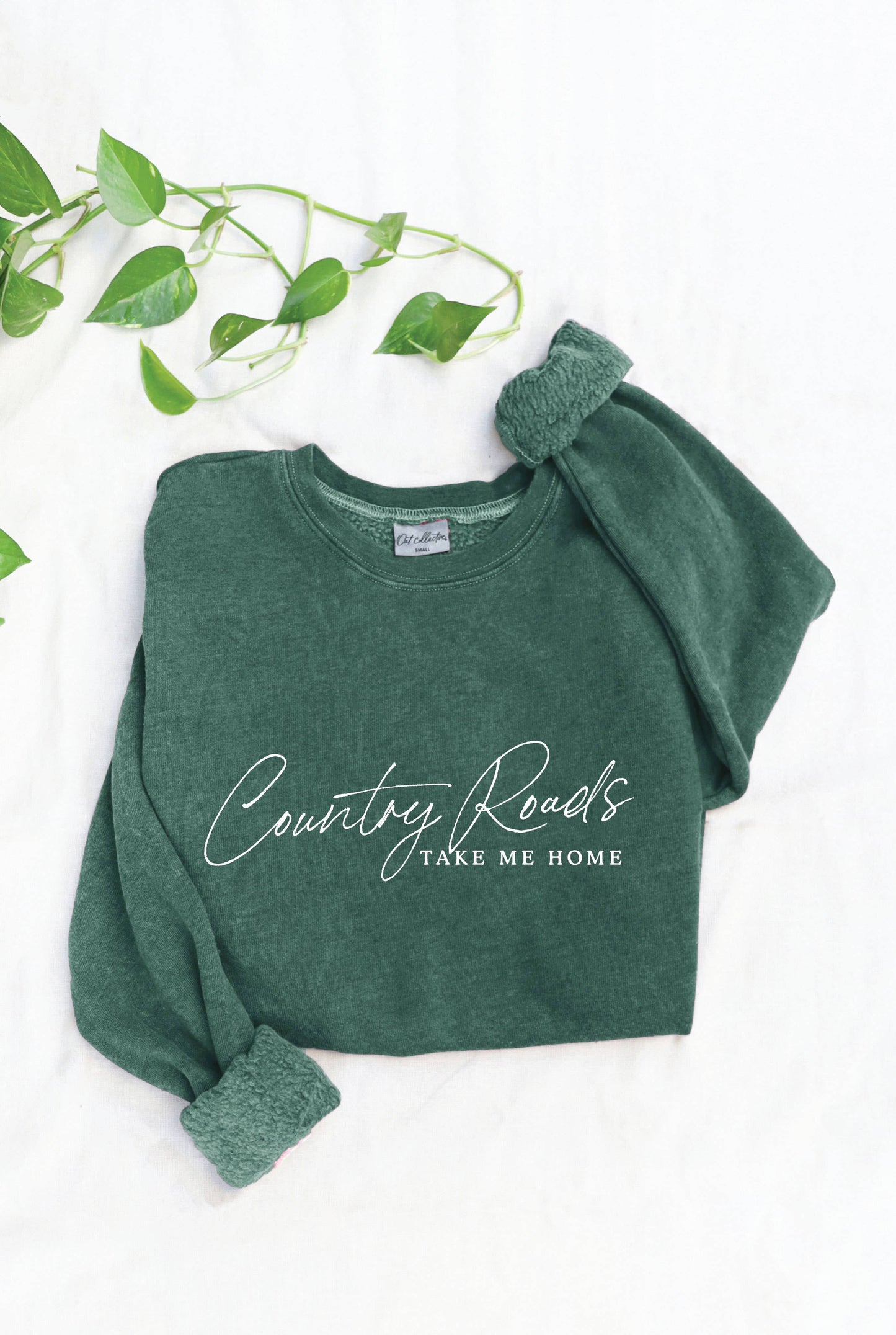 COUNTRY ROADS Mineral Graphic Sweatshirt: VINTAGE BLACK / Large