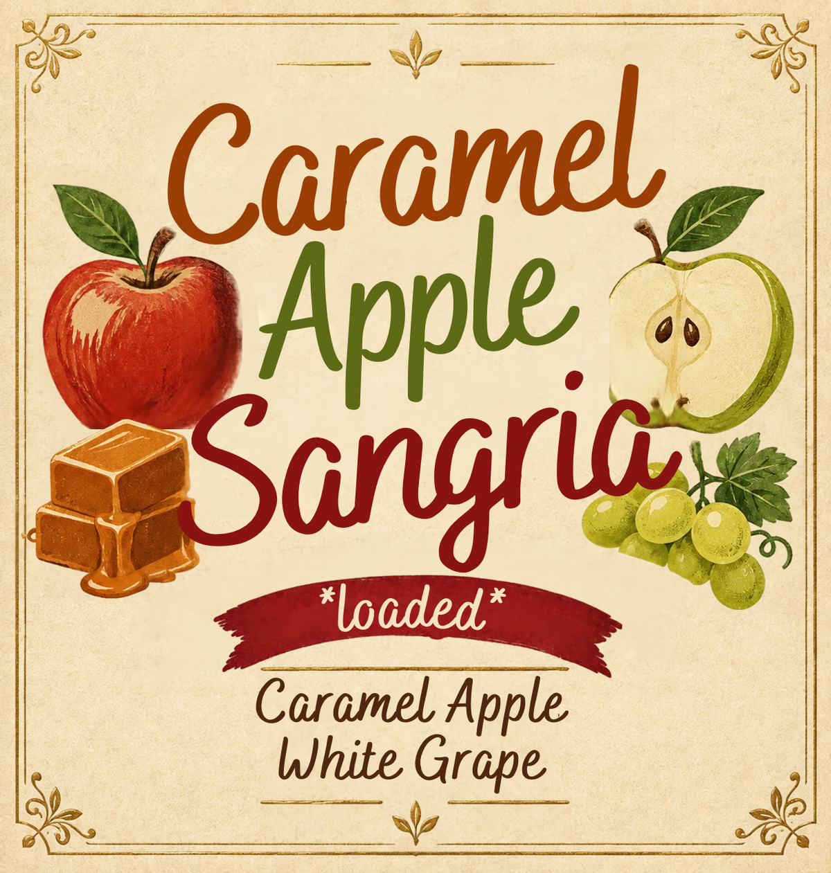 Caramel Apple Sangria