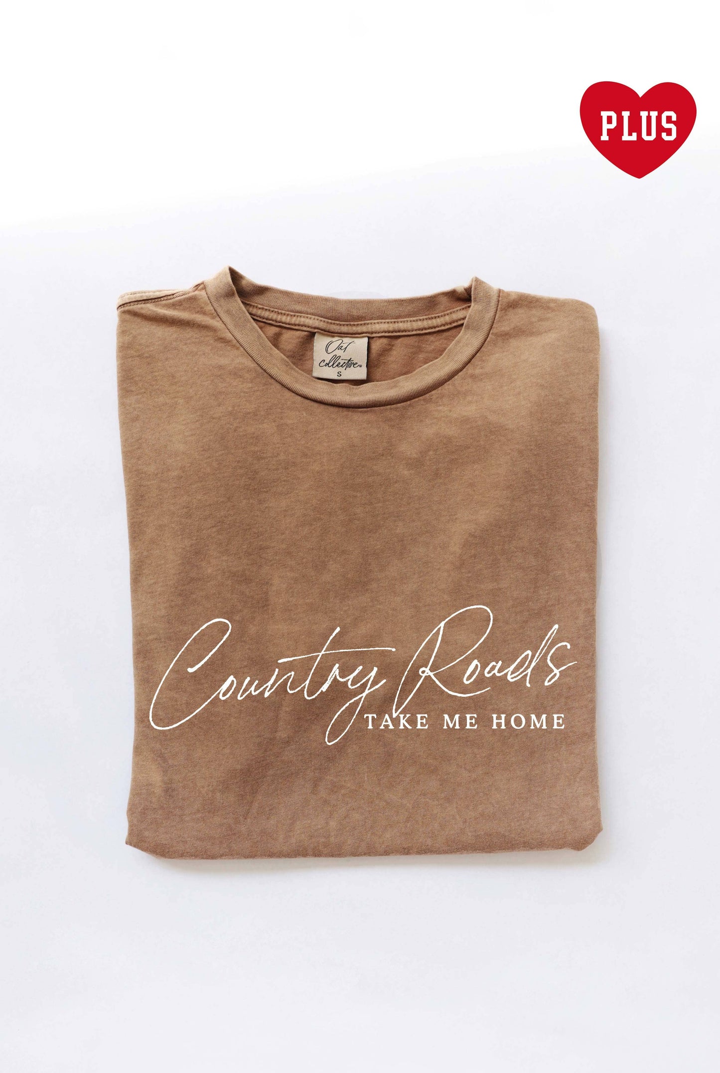 COUNTRY ROADS Plus Mineral Graphic Top: GOLDEN / 3X