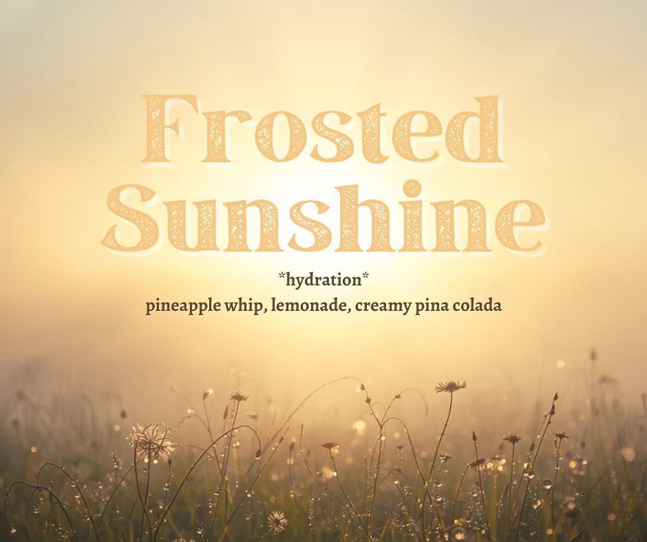 Hydration Frosted Sunshine