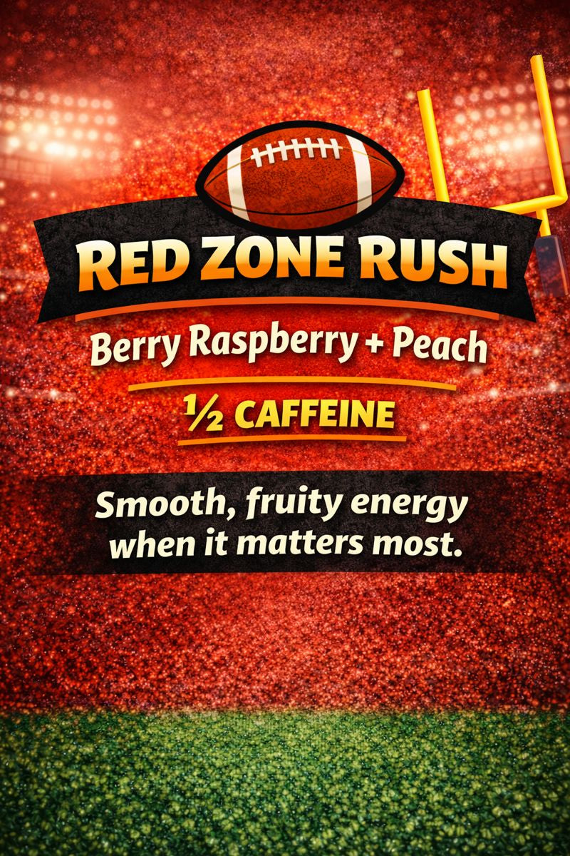 1/2 caff Red Zone Rush