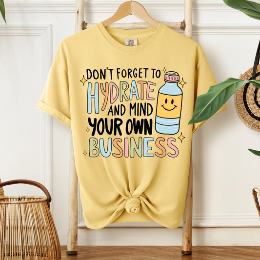 Dont Forget To Hydrate - size XL
