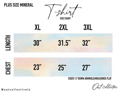 COUNTRY ROADS Plus Mineral Graphic Top: GOLDEN / 2X