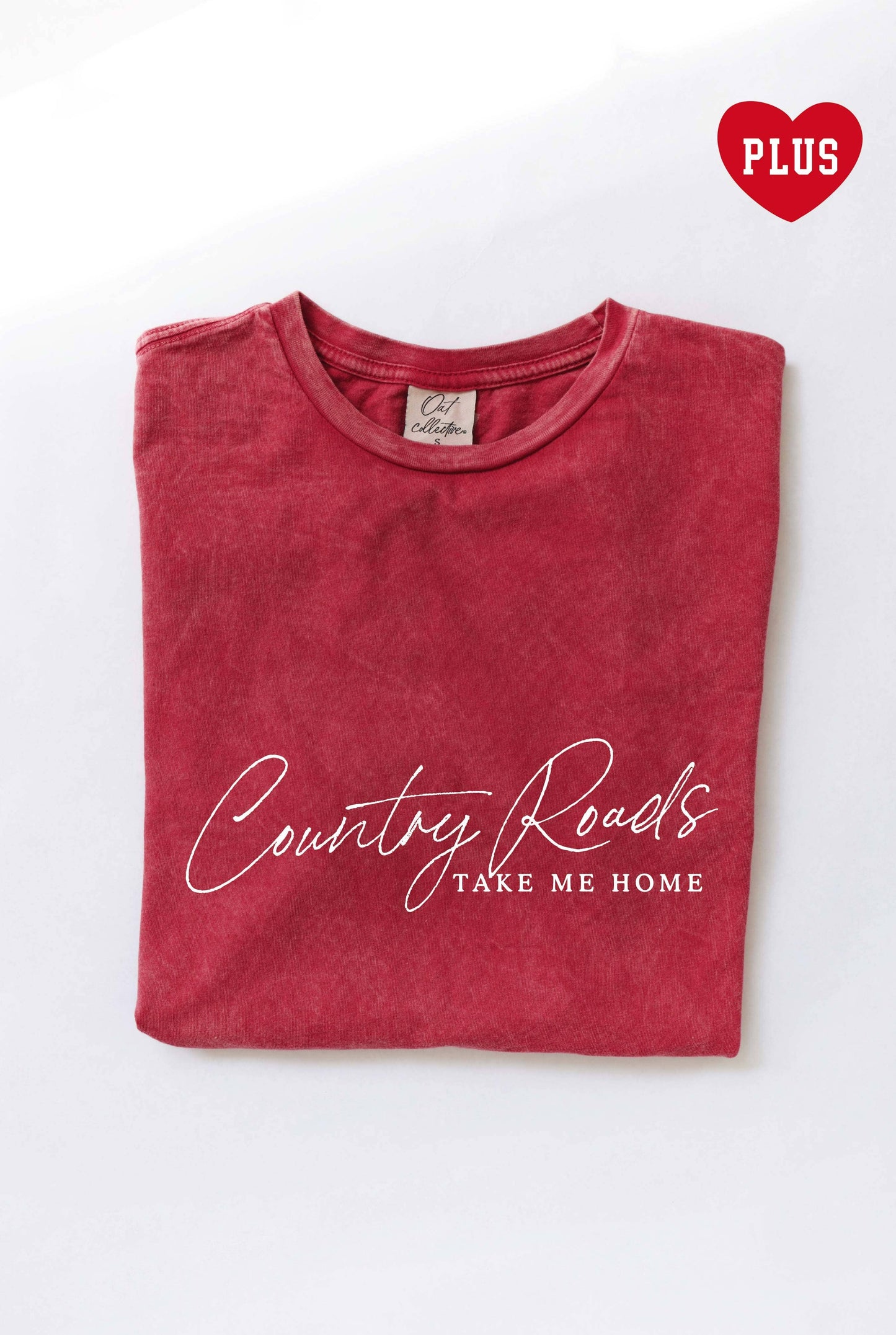 COUNTRY ROADS Plus Mineral Graphic Top: GOLDEN / 2X
