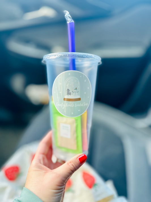 Disposable (but reusable!) CRLT plastic 32oz cup