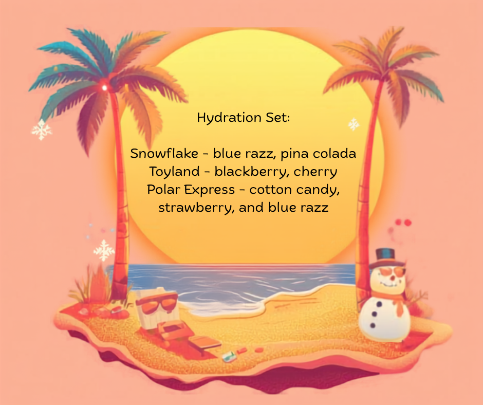 Ho Ho Hydration set - Christmas in July