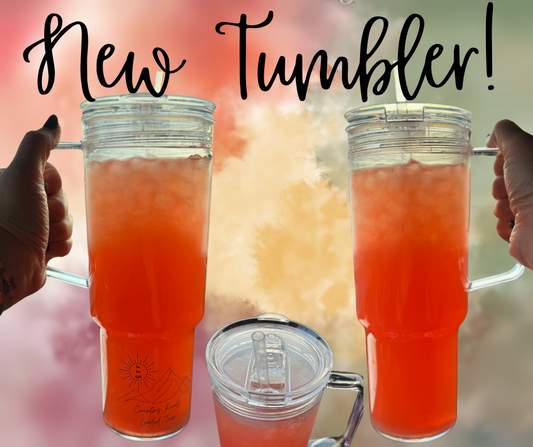 40oz Tumbler with handle