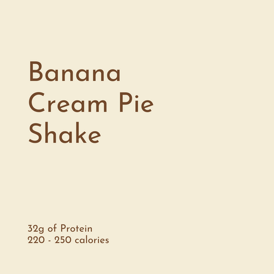 Banana Cream Pie Shake