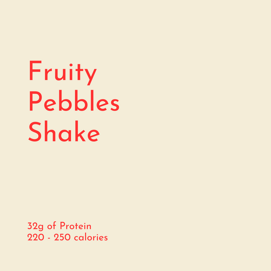 Fruity Pebbles Shake