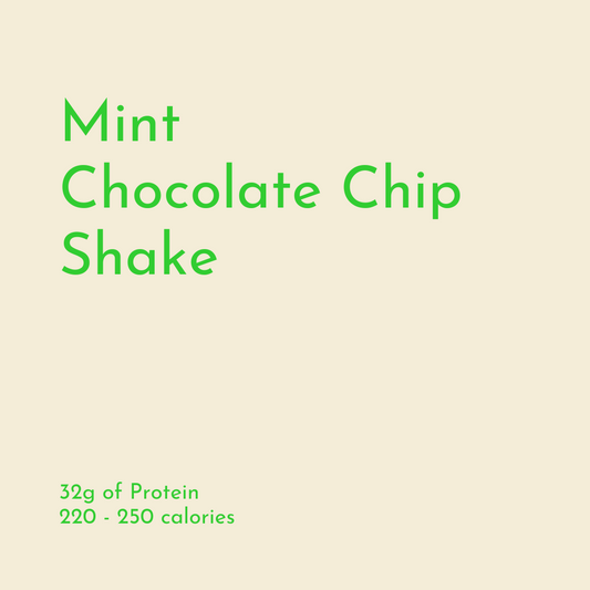 Mint Chocolate Chip Shake