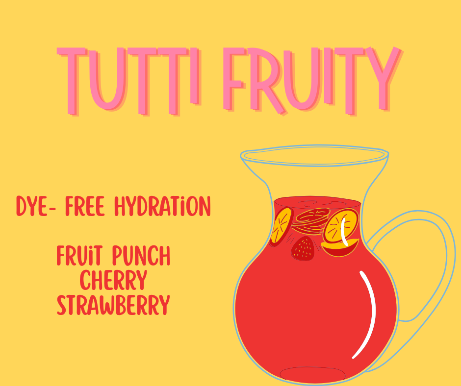 Hydration Tutti Fruity (Dye-Free)