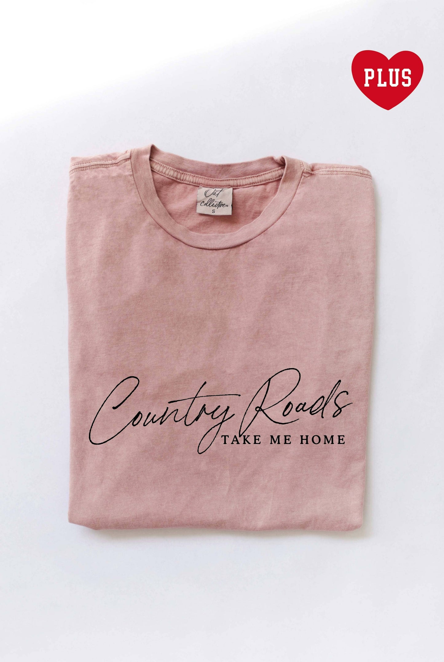 COUNTRY ROADS Plus Mineral Graphic Top: GOLDEN / 2X