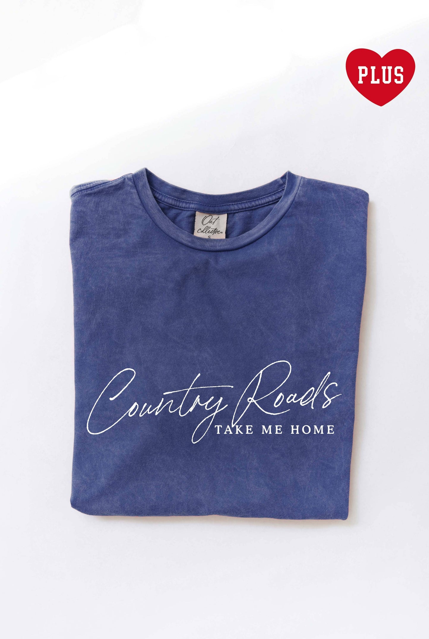COUNTRY ROADS Plus Mineral Graphic Top: GOLDEN / 3X