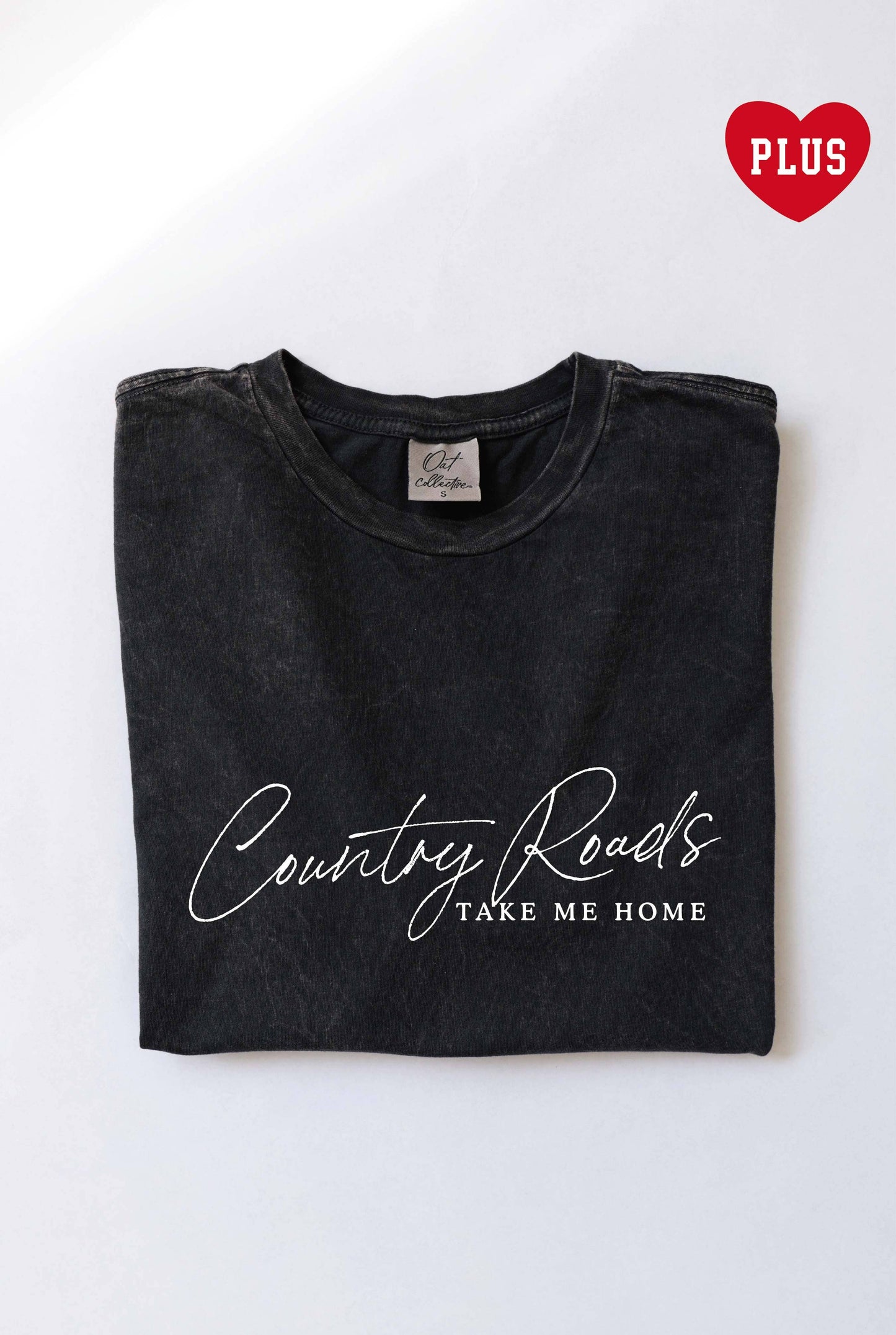 COUNTRY ROADS Plus Mineral Graphic Top: GOLDEN / 3X