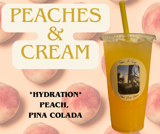 Hydration Peaches and Cream